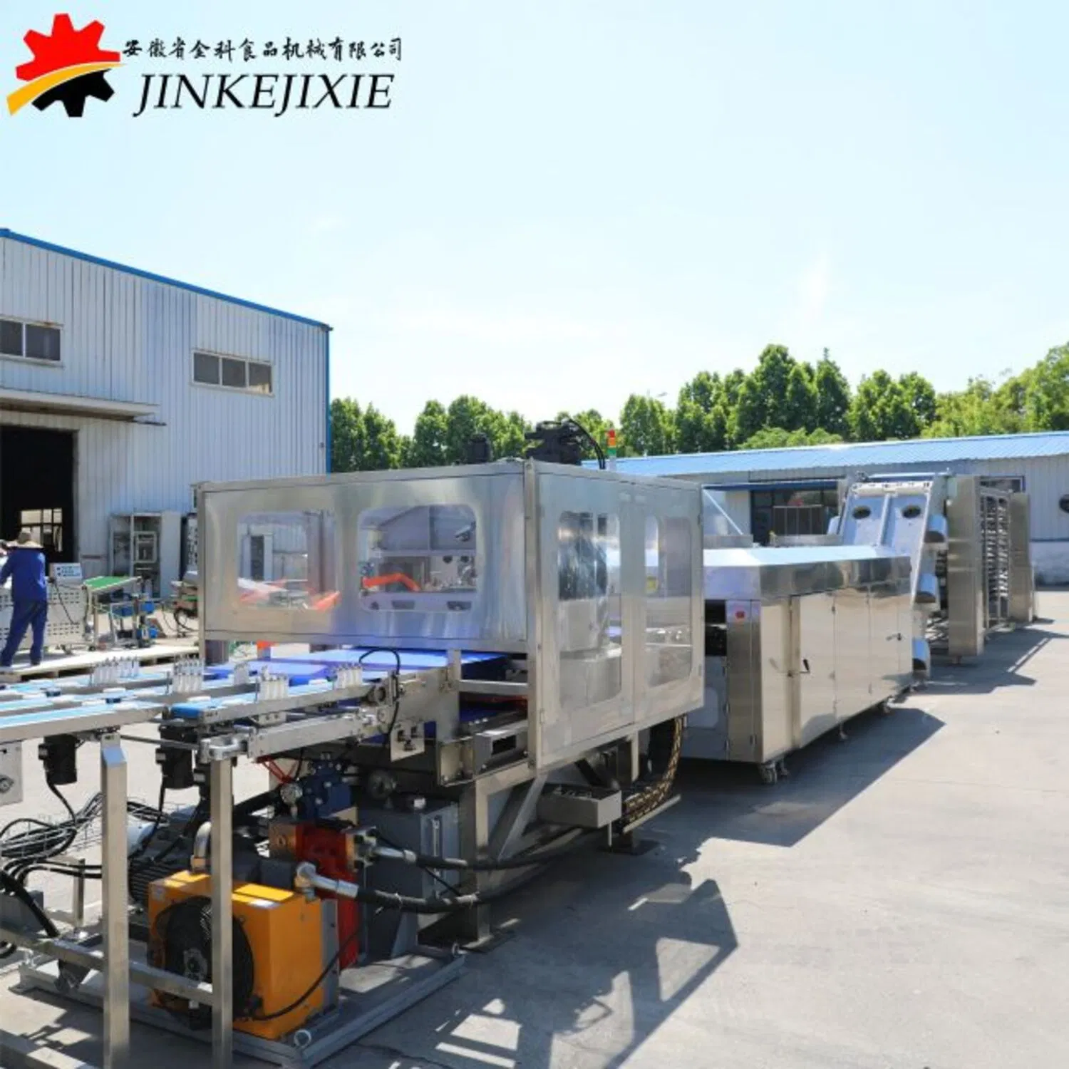 Smart Technologies Roti Food Machine Automation Integration Production Line