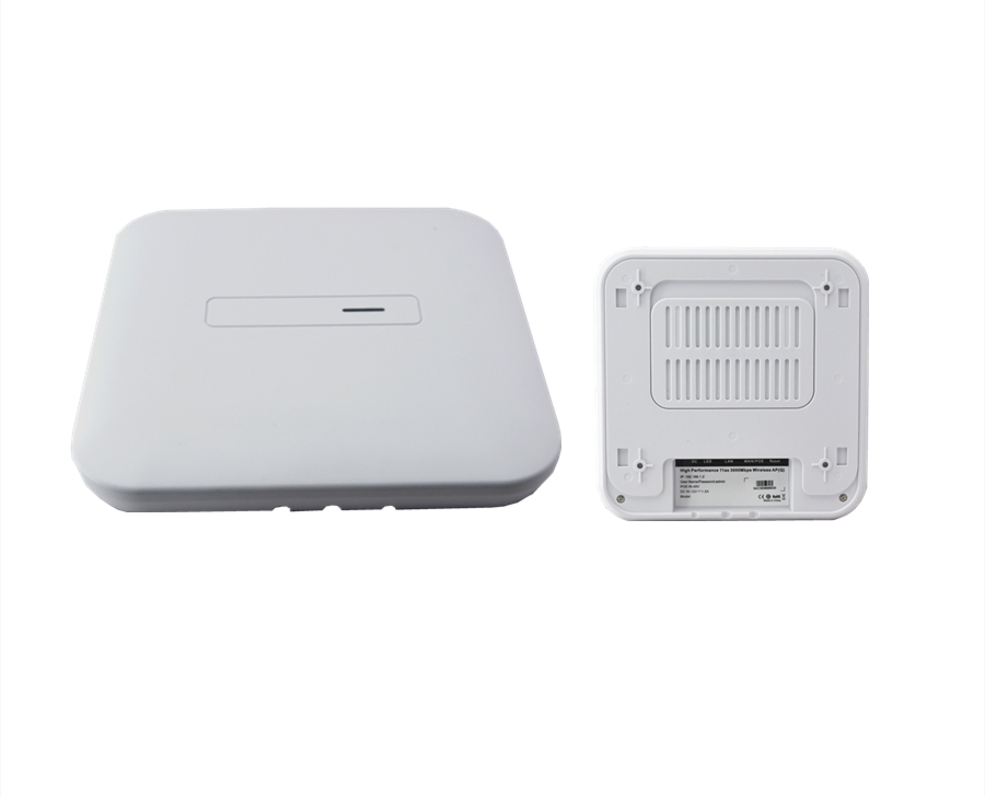 Indoor Ap Ceiling Mounted Design Support 802.11kvr Seamless Roaming Support Wpa3 and 802.1X Advance Encryption with 48V Poe Adapter