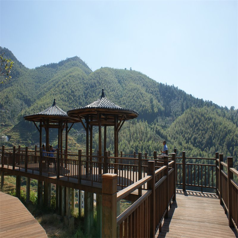 Rooftop Load-Bearing Bamboo Decking for Urban Garden and Lounge Spaces