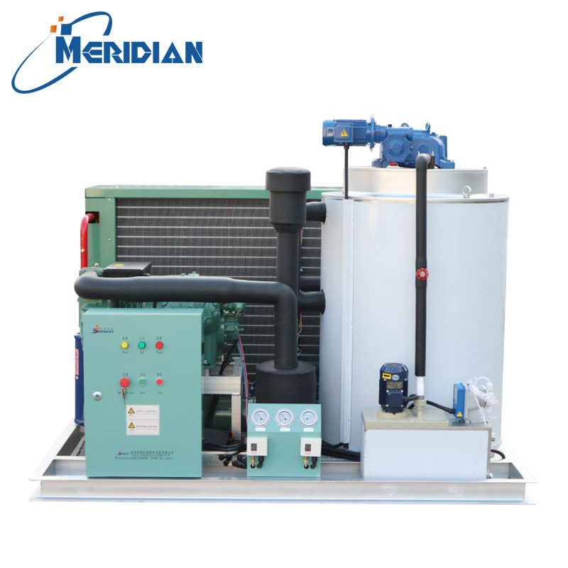10 Ton/Day Flake Ice Plant Equipment for Meat and Seafood Preservation