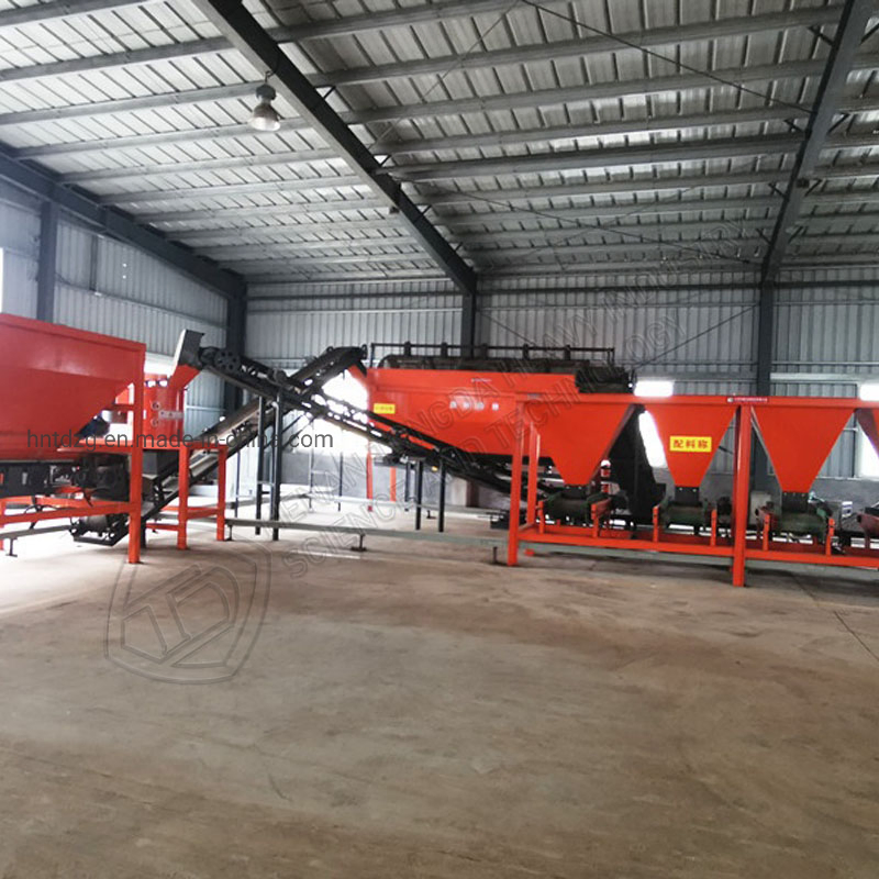 Advanced Chicken Manure Organic Fertilizer Production Line China-Made Fertilizer Making Machine