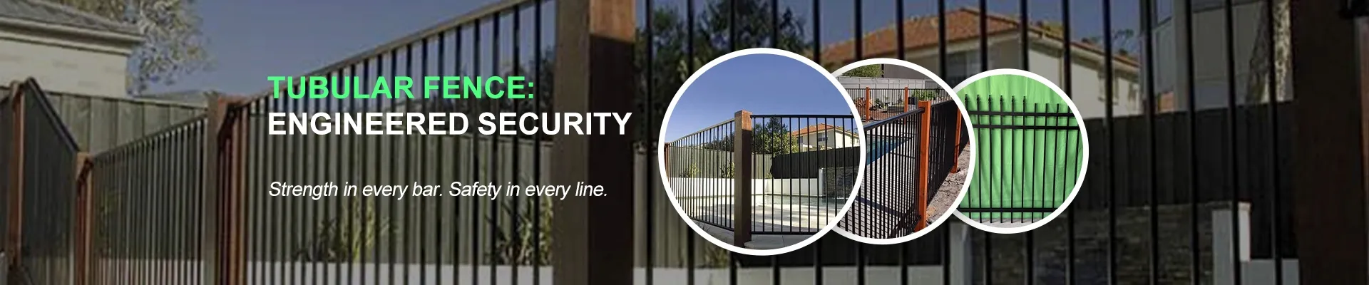 Tubular Fencing Banner