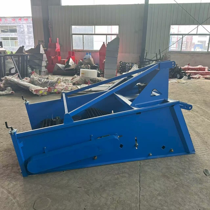 Double-Chain Conveyor Digger for Harvesting Rhizomatous Medicinal Herbs (Angelica Sinensis &amp; Astragalus Membranaceus)