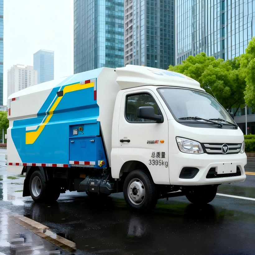 5 Ton 9 M³ 20 Cbm Diesel Electric New Energy Material Crushing Wood Chipper Edible Mushroom Bag Pulverize Tree Branch Shredder Shredding Branches Crusher Truck