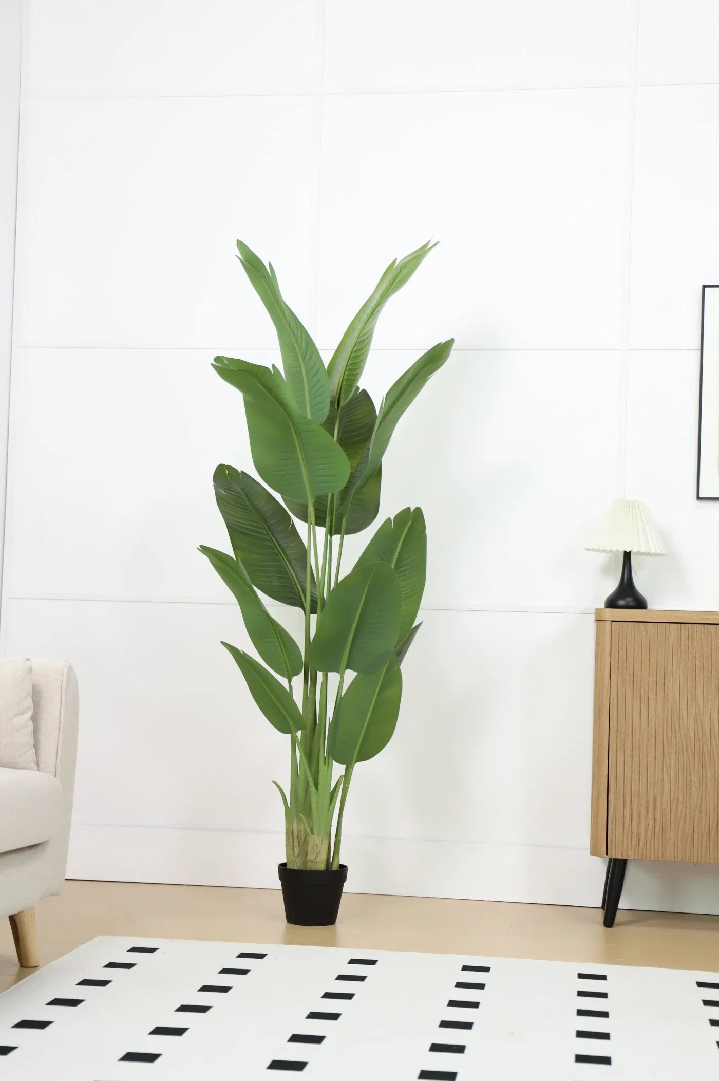 Real Touch Potted Decoration Banana Bonsai Artificial Plants Trees Simulation Traveller's Tree