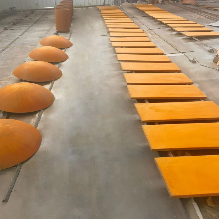 Steel Planter Detail