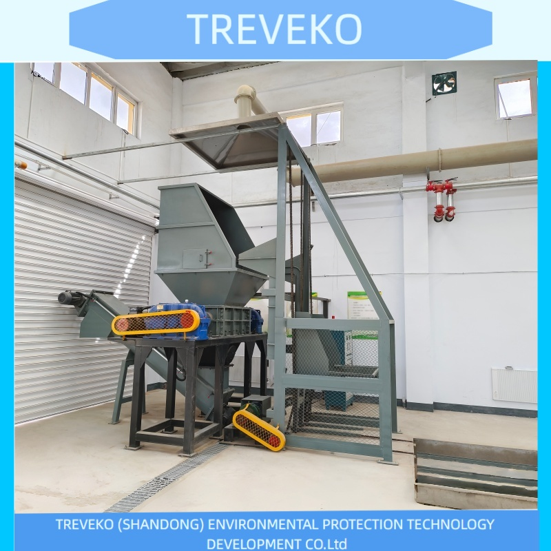 Two Shaft Heavy Duty Iron Sheet/Metal Chip/Steel Scrap Medical Waste Shredder