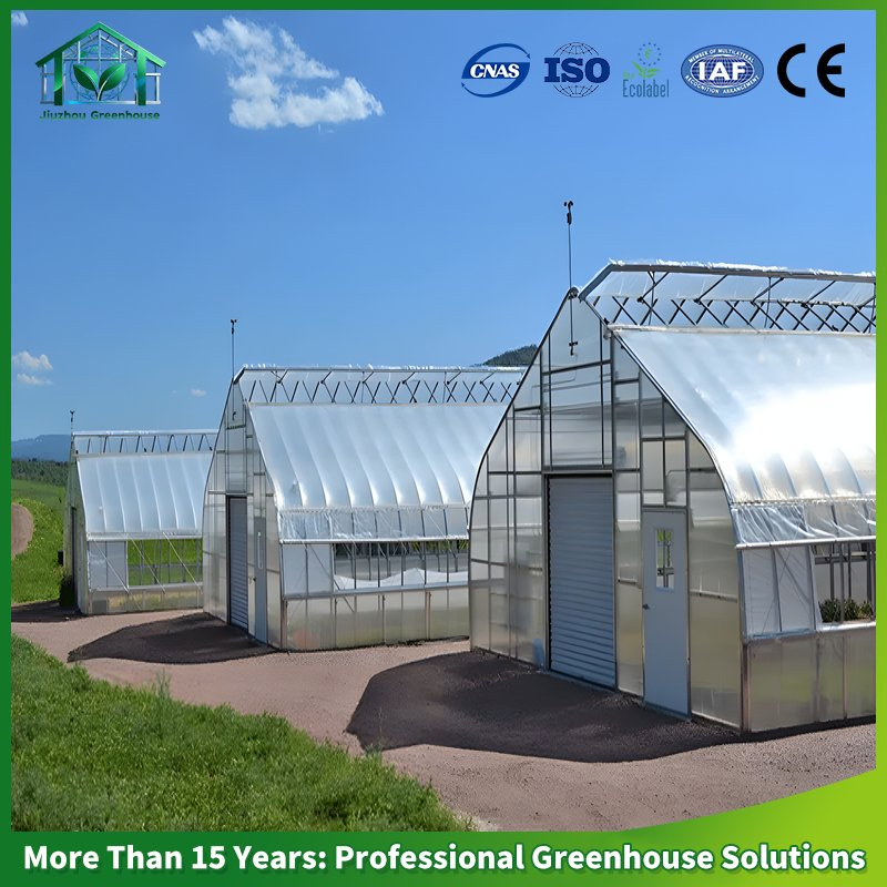 Light Deprivation Glass Greenhouse for Medicinal Plants, Herbs &amp; Hemp