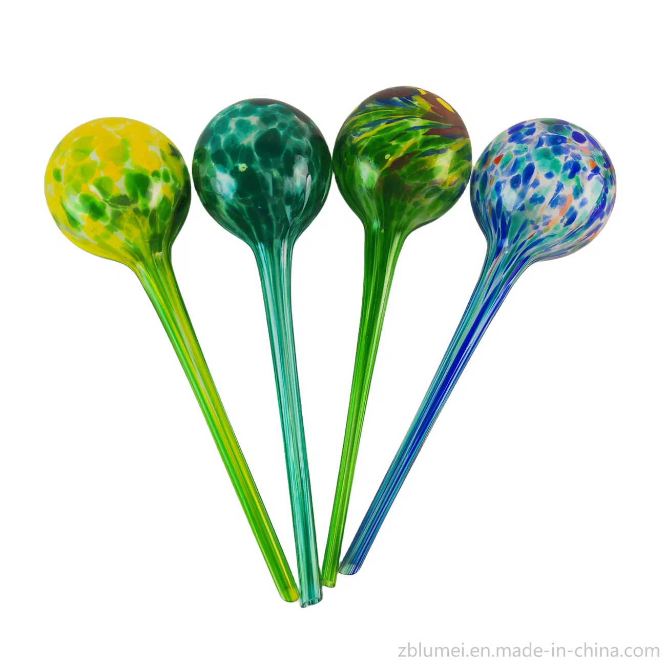 Hand Blown Glass Garden Decoration Indoor &amp; outdoor Potted Plant Care Hydro/Aqua Self Vocation Flower Watering