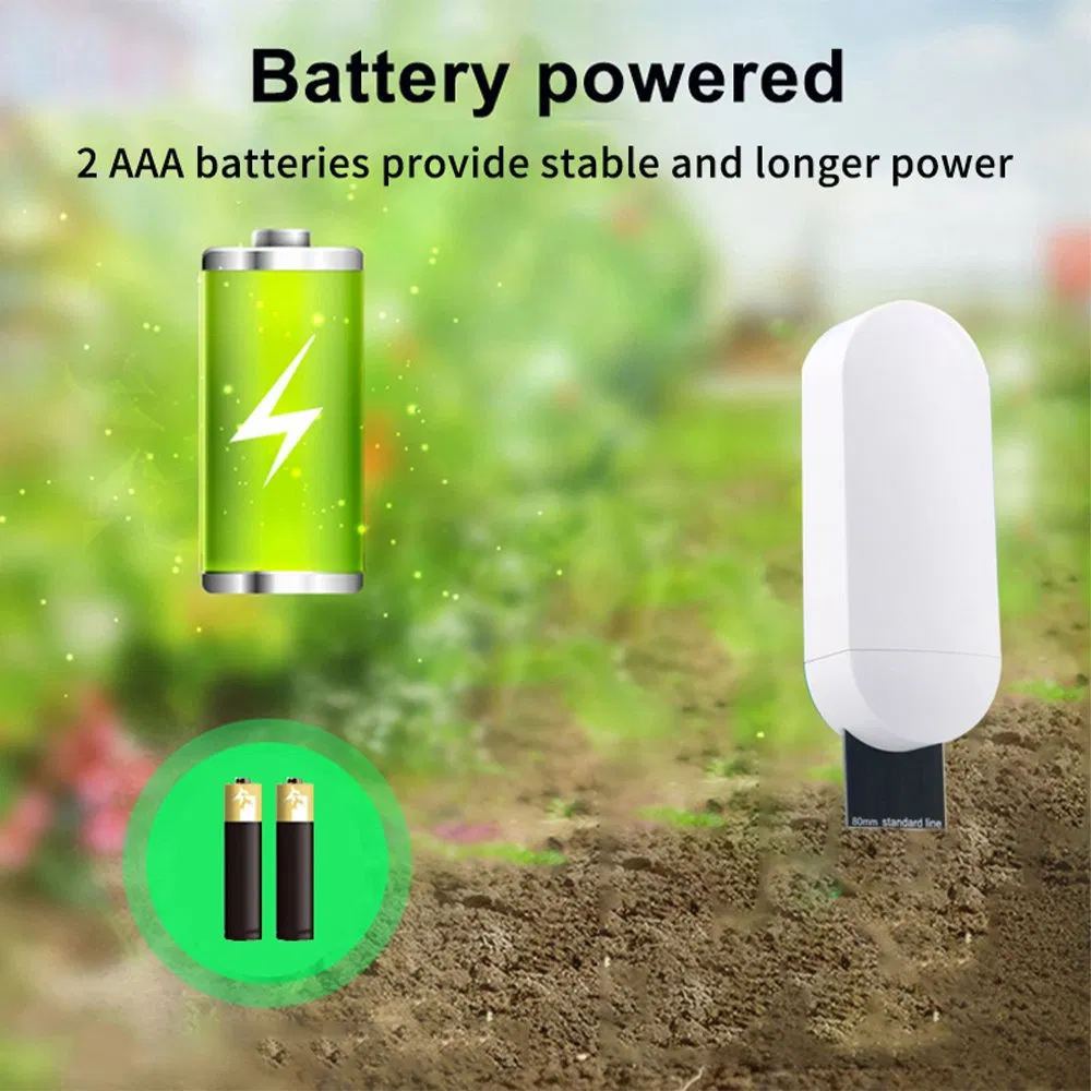 Zigbee Tuya Smart Soil Tester Temperature and Humidity Meter Thermohygrometer Garden Automation Irrigation Detector
