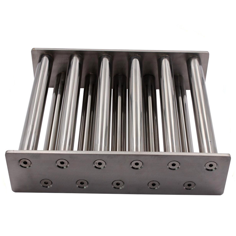 Custom Food Grade SUS304 Rare Earth Neodymium Magnetic Grate Hopper Magnet for Plastic Industry