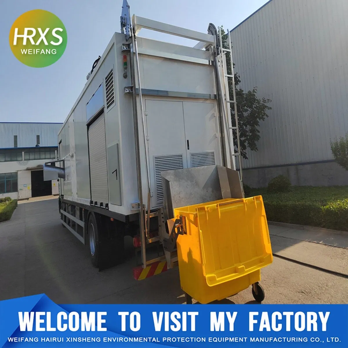 Hazardous Medical Waste Microwave Disinfection Treatment Machine with Crushing System