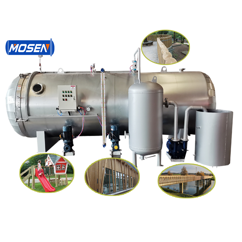 Wood Preservation Impregnation CCA Pressure-Treated Timber Treatment Plant Autoclave