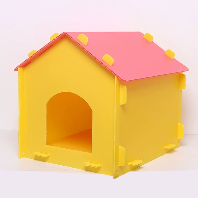 All-Weather Stone Paper Waterproof, Safe, and Easy to Clean Pet Shelter