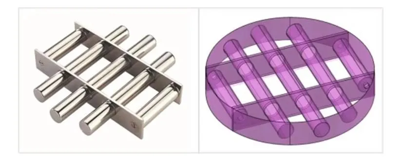 Round Magnetic Grids
