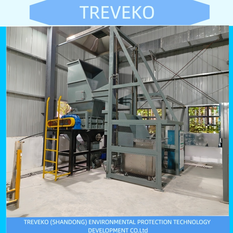 Two Shaft Heavy Duty Iron Sheet/Metal Chip/Steel Scrap Medical Waste Shredder