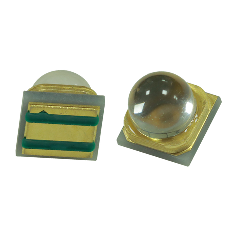 Customized Quartz Lens 3535 Red LED Diode 630nm 631nm 635nm 3W 30degree