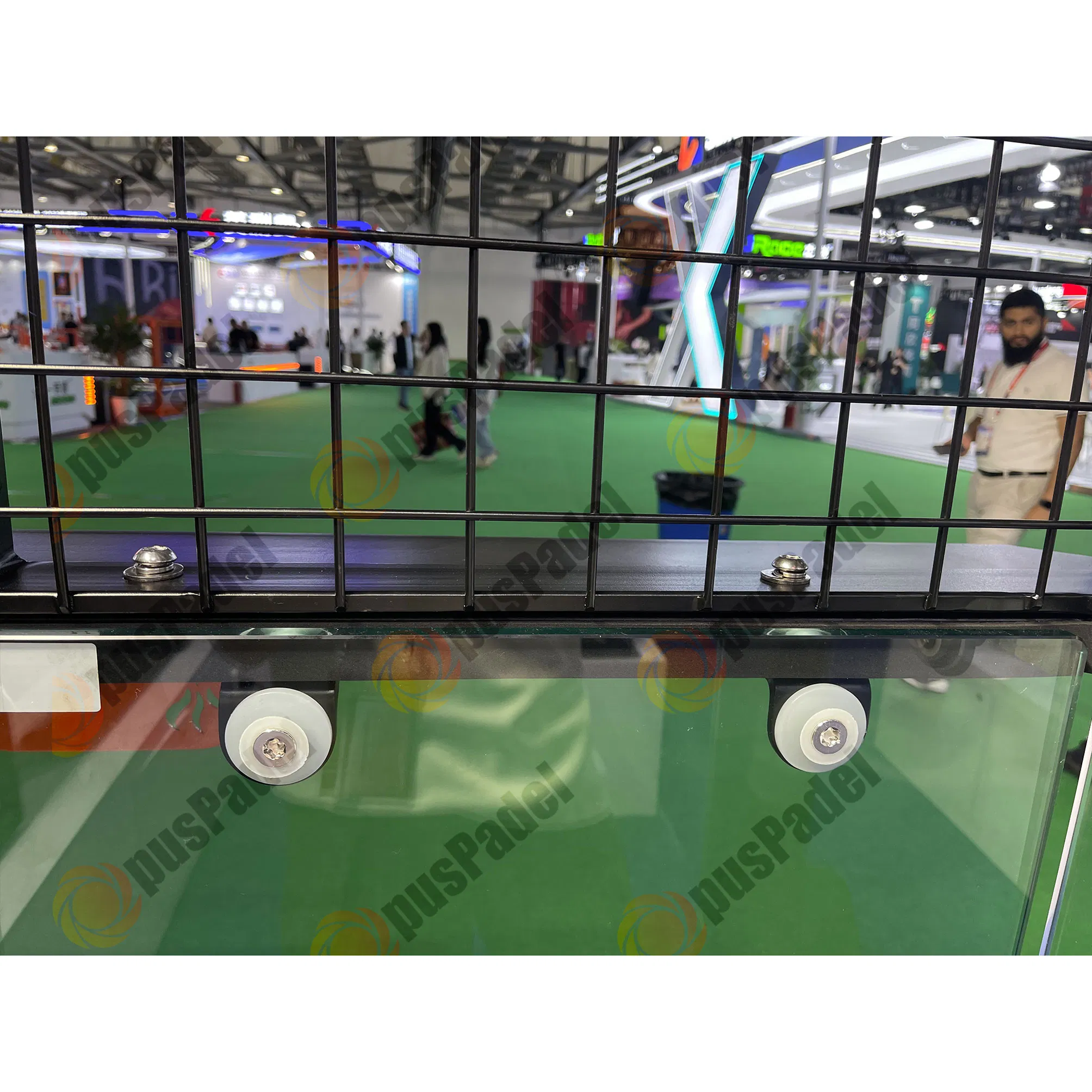 Outdoor Sports Court Urban Rooftop Panoramic Padel Court Systems with Space Optimization Padel Cancha