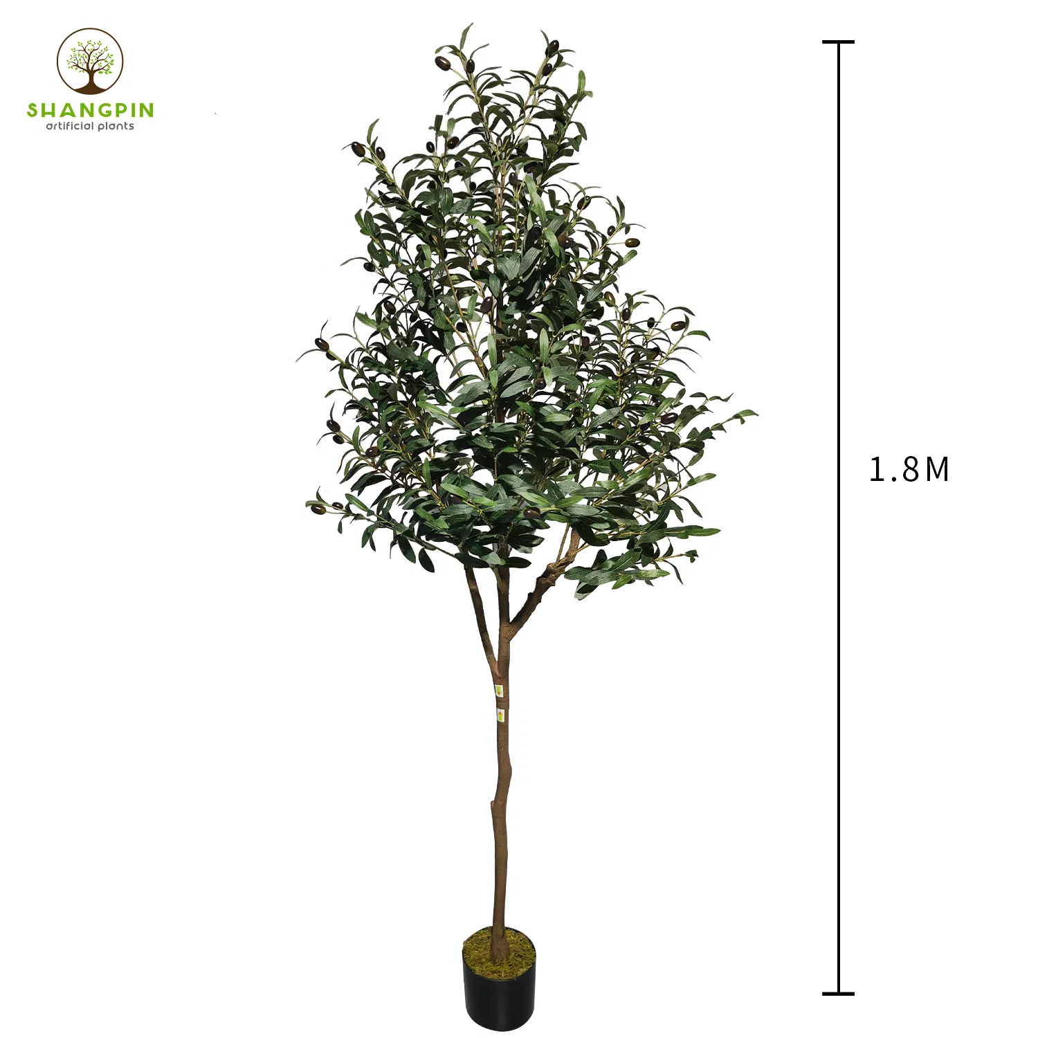 Detachable Artificial Olive Bonsai Potted Tree