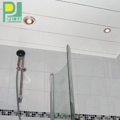 White New Pop Plastic Panels Indoor PVC Ceiling Design for Retail