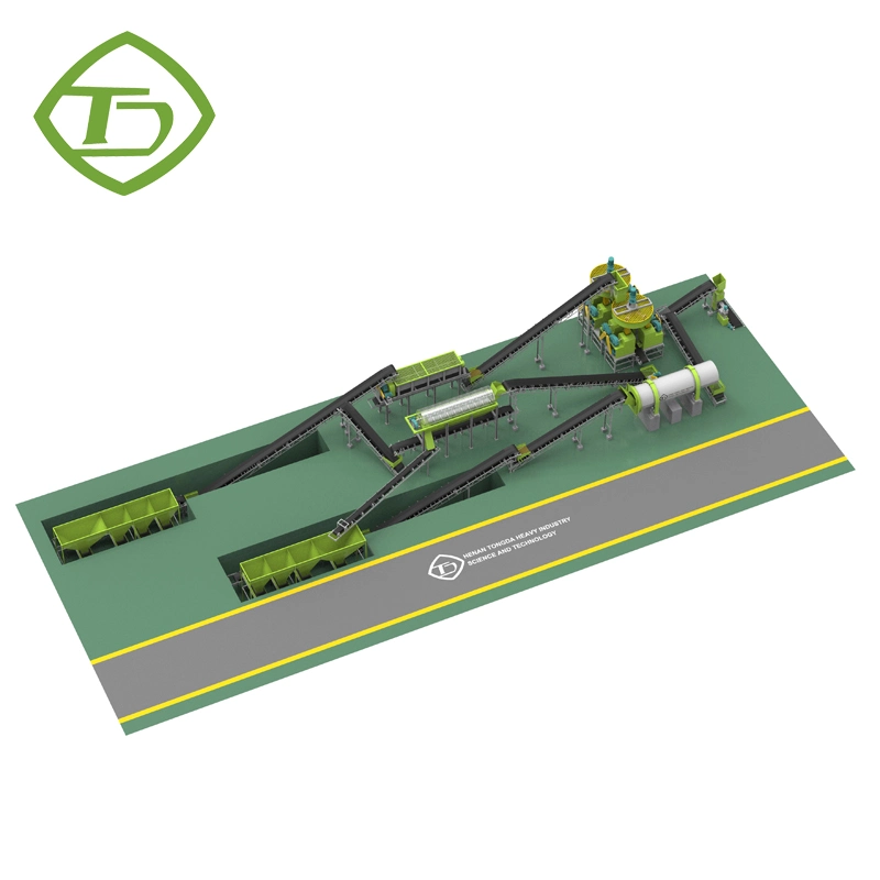 Factory Price Chicken Manure Organic Stirring Granulator Equipment for Fertilizer Making in China