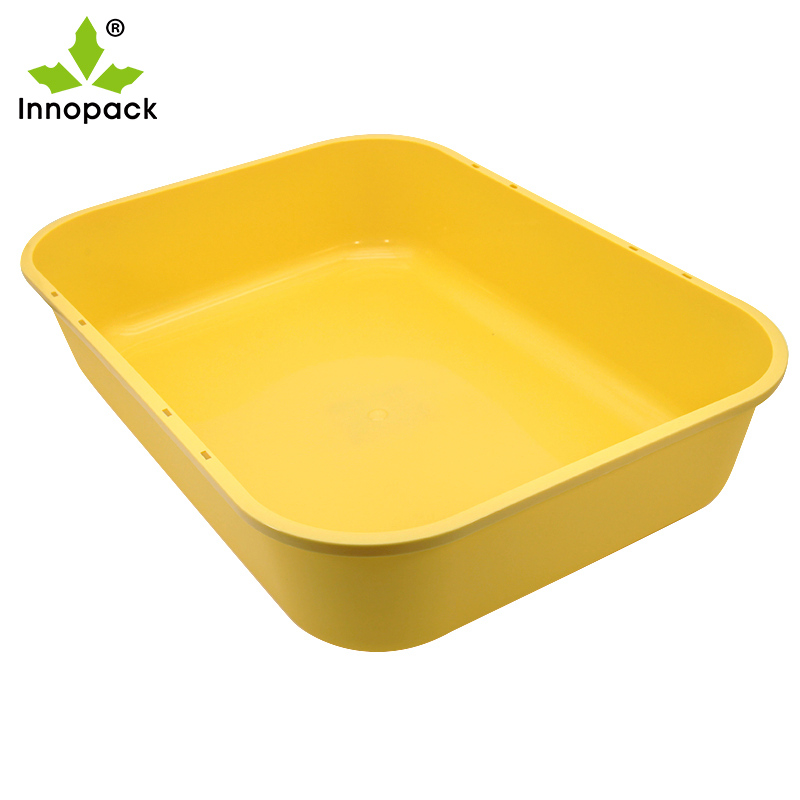 Open Extra-Large Splash-Proof Safe Material Pet Toilet Litter Box