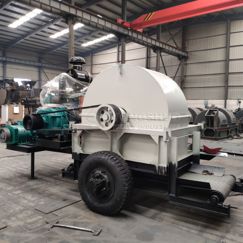 Edible Mushroom and Mushroom Material Wood Crusher