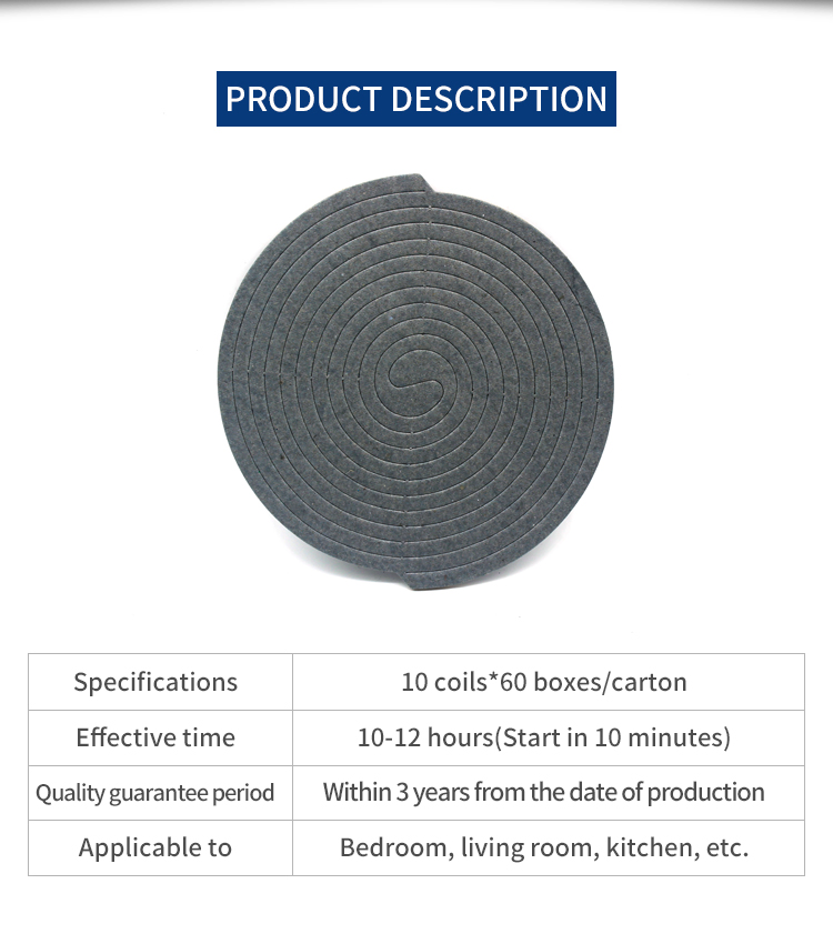 Natural Paper Mosquito Repellent Coil - Safe for Family and Pets