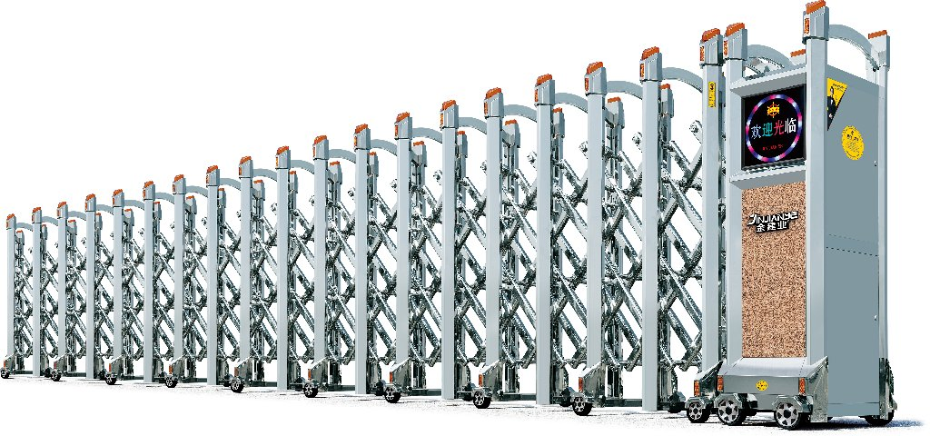 Innovative Outdoor Gate Automation with Smart Display Features