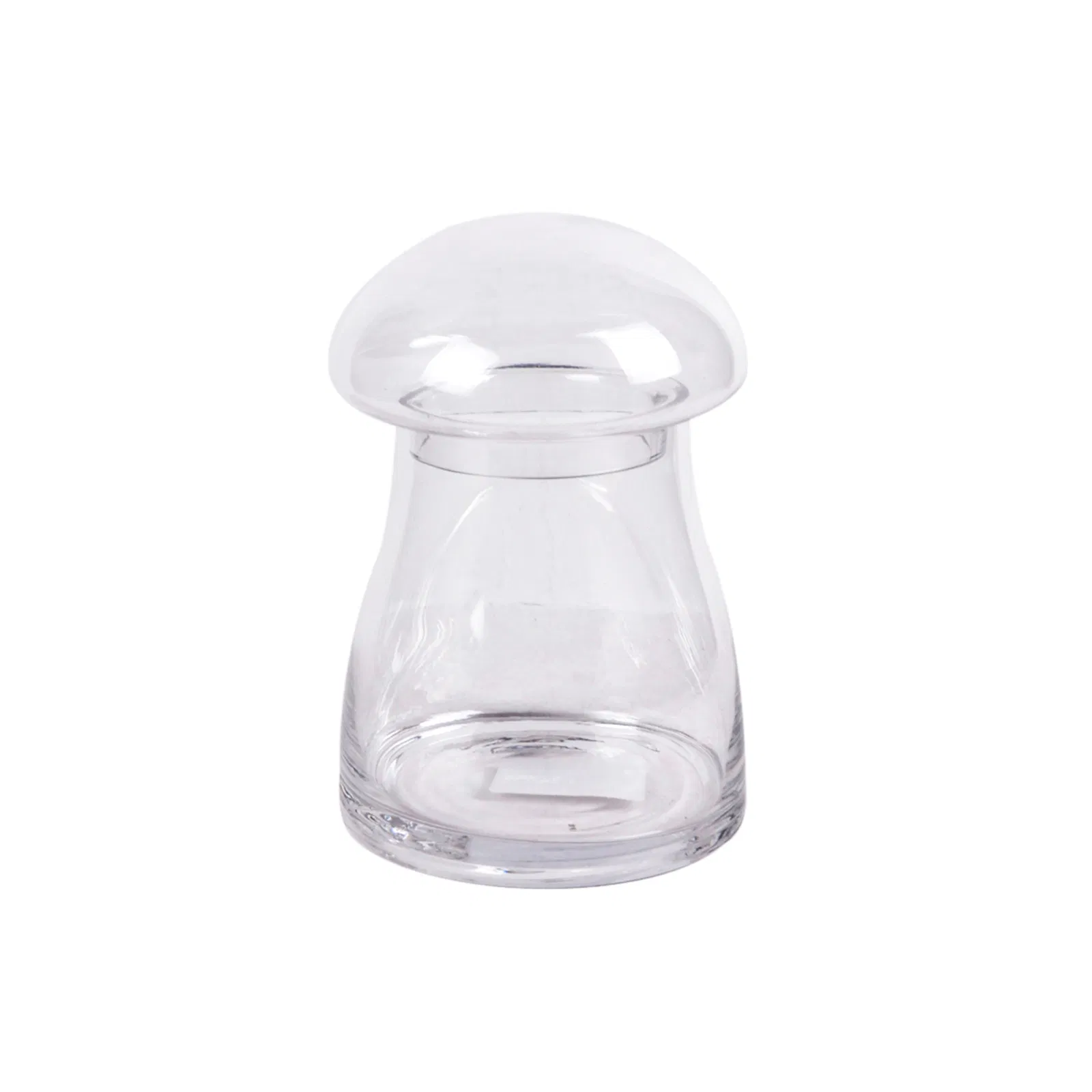 Clear Simple High-Quality Tabletop Round Display Glass Plant Terrarium