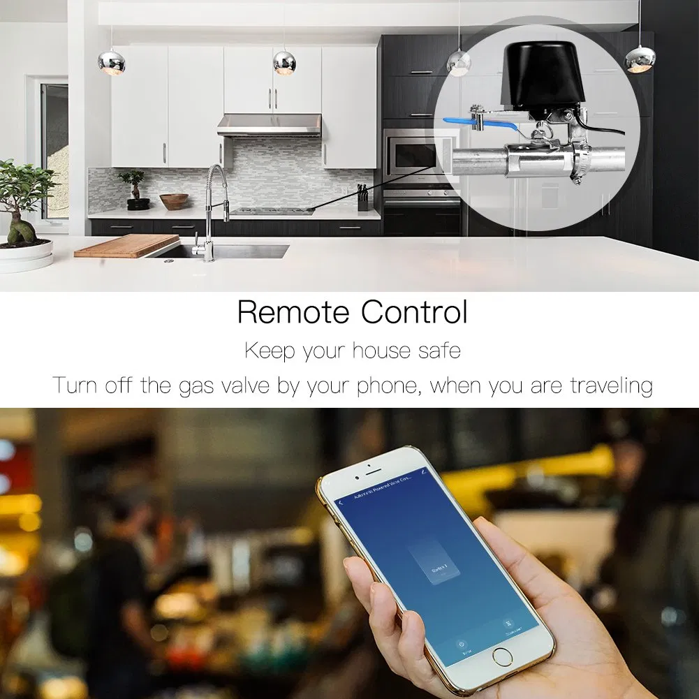 SLS WiFi Smart Home Automation System Valve Control for Gas or Water