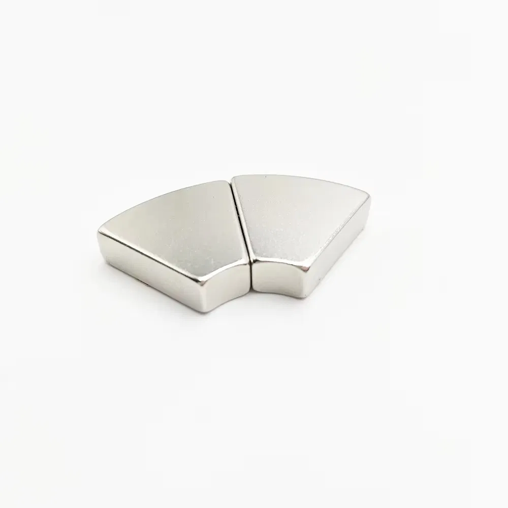 Nickel Coated Customized Sintered Rare Earth Neodimio Neodymium Arc Magnet for Servo Motor