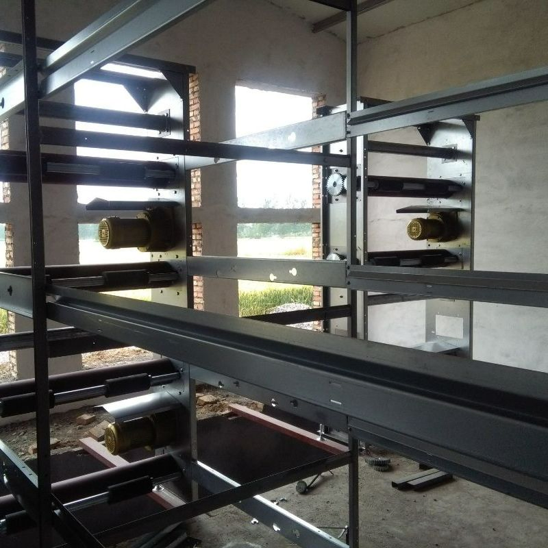 Convenient Automated Steel Structure Building/ Incubation Plants with Selectable Layers