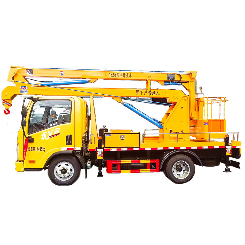 Jiefang13.5 Meter Innovative Aerial Work Vehiclei High Efficiency Interior Design