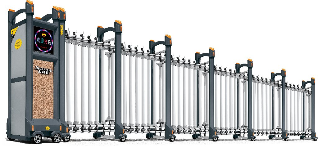 Innovative Outdoor Gate Automation with Smart Display Features