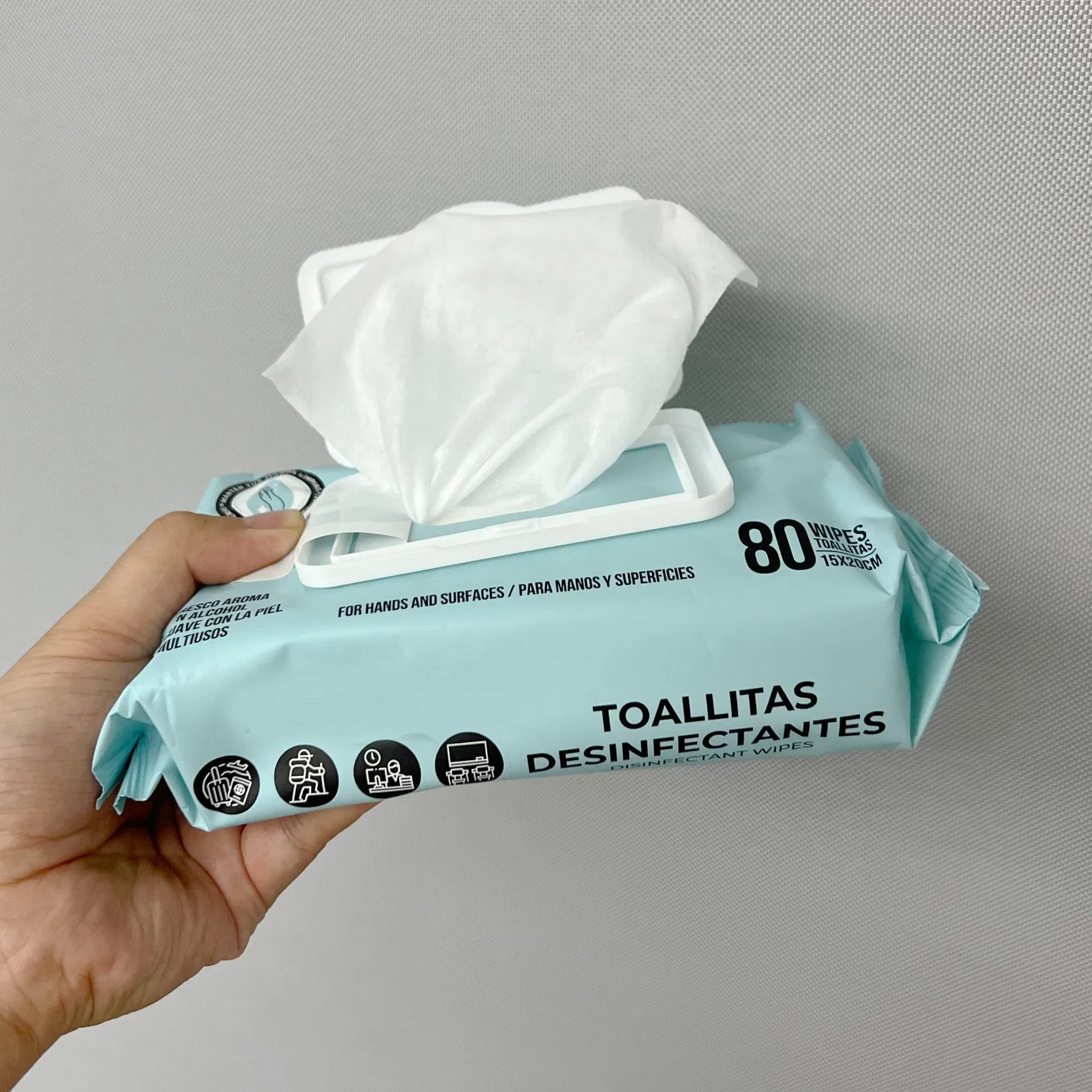 Med-Cover Rinse Free Shampoo Cap OEM Customized Packaging Nursing Bedridden Incontinence Nursing Elderly Care