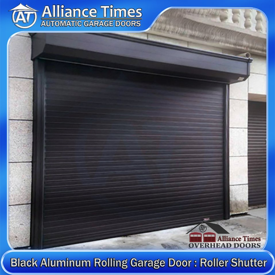 Smart Aluminum Roller Shutter Door Compatible with Home Automation Systems