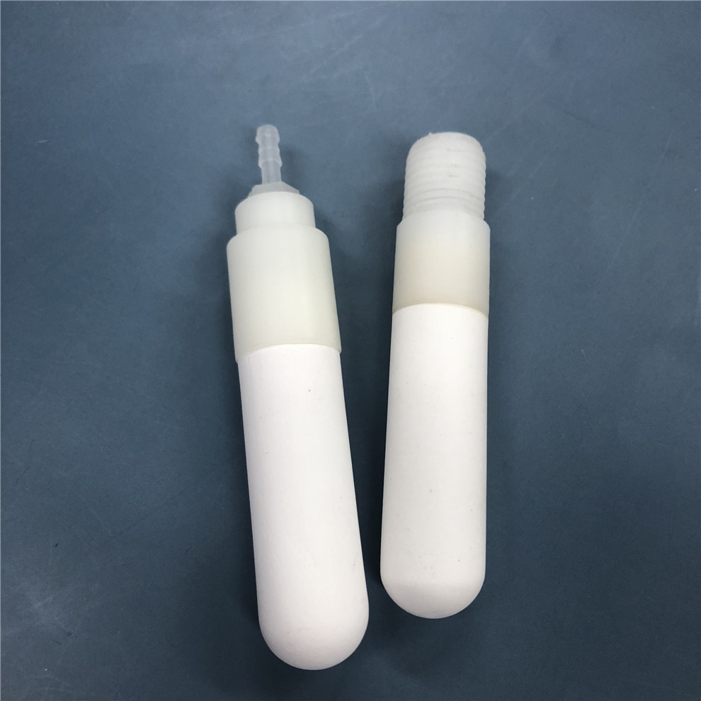 Customized Porous Alumina Ceramic Soil Agricultural Section Experimental Water Sampler Soction Tube
