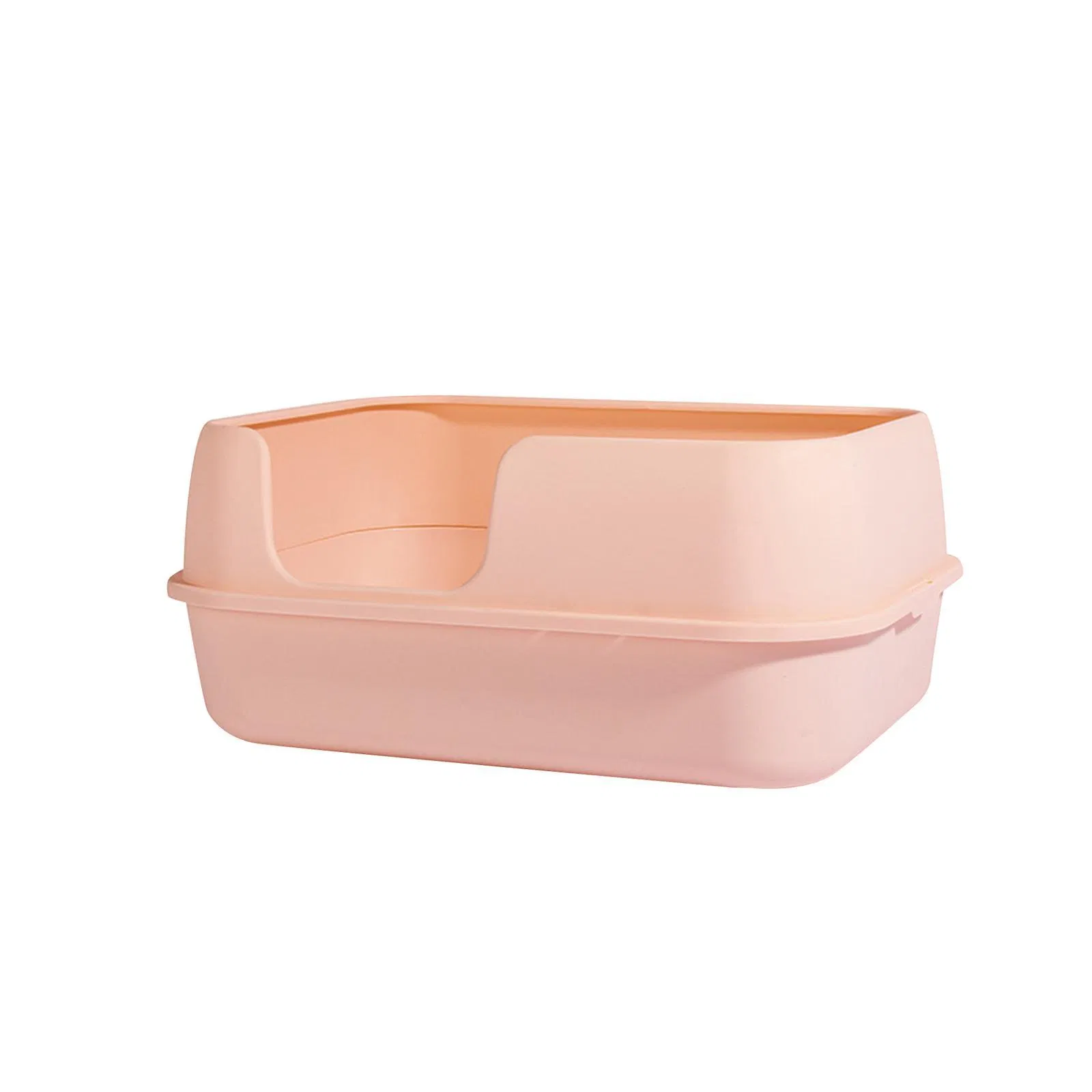 Open Extra-Large Splash-Proof Safe Material Pet Toilet Litter Box