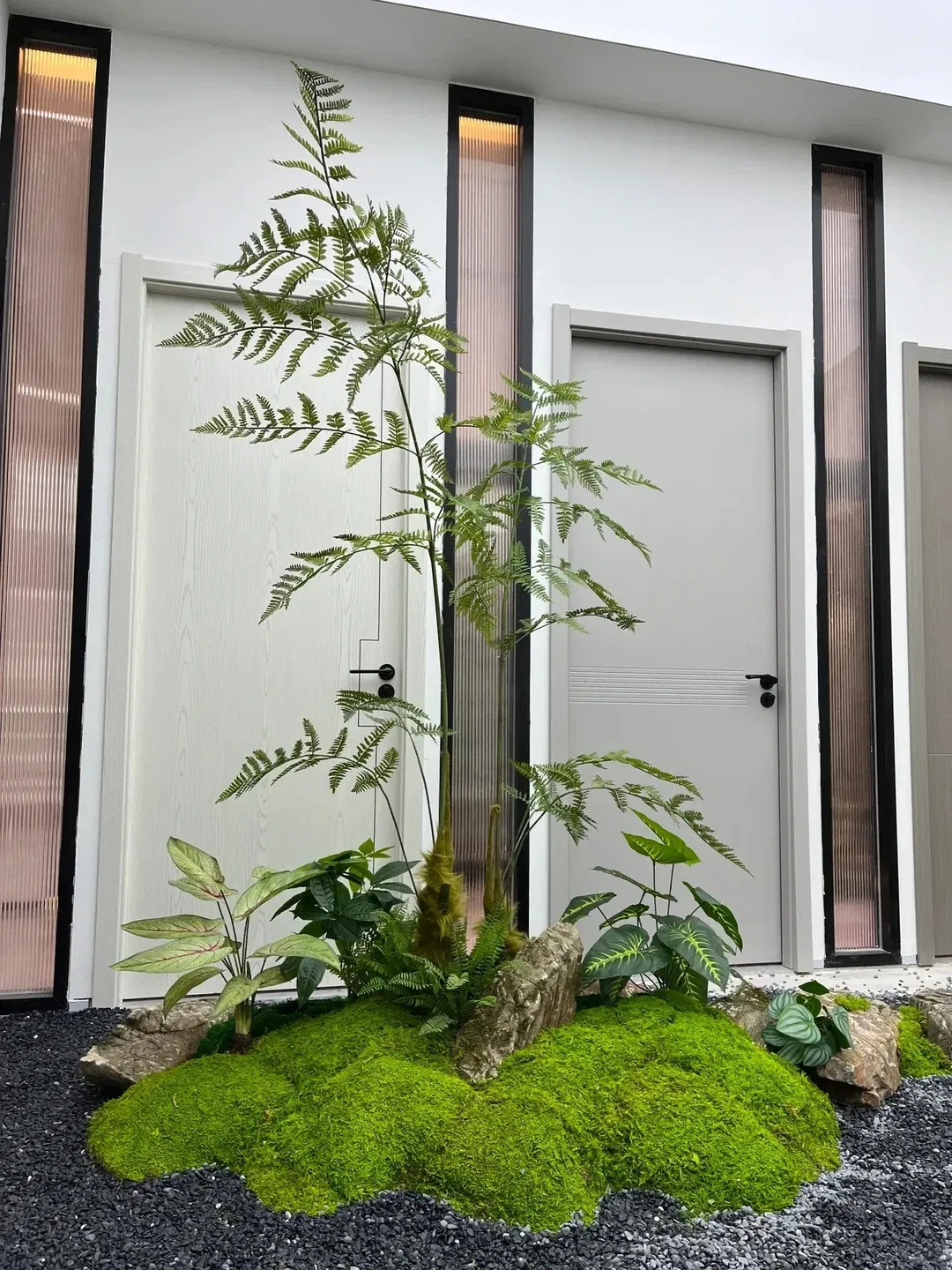 Artificial Indoor Moss Landscape Design