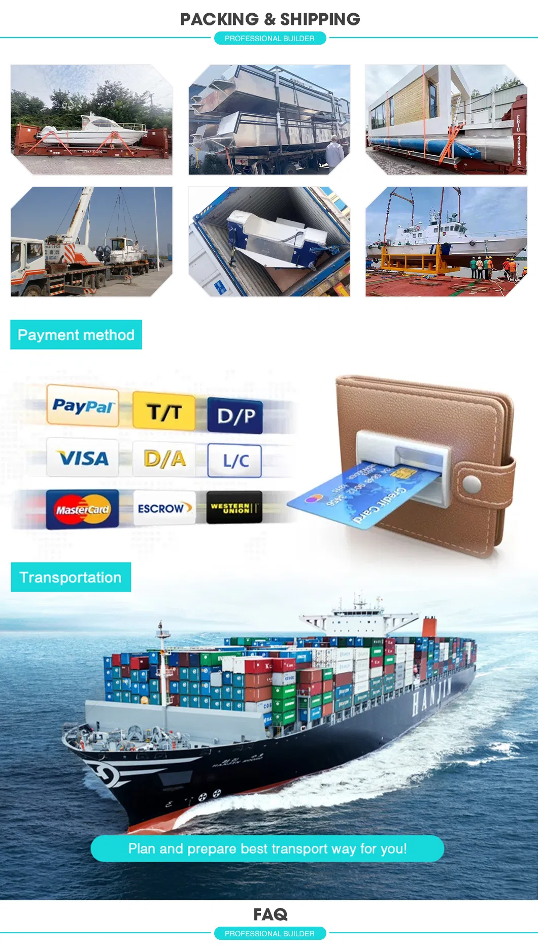 Packaging and Shipping