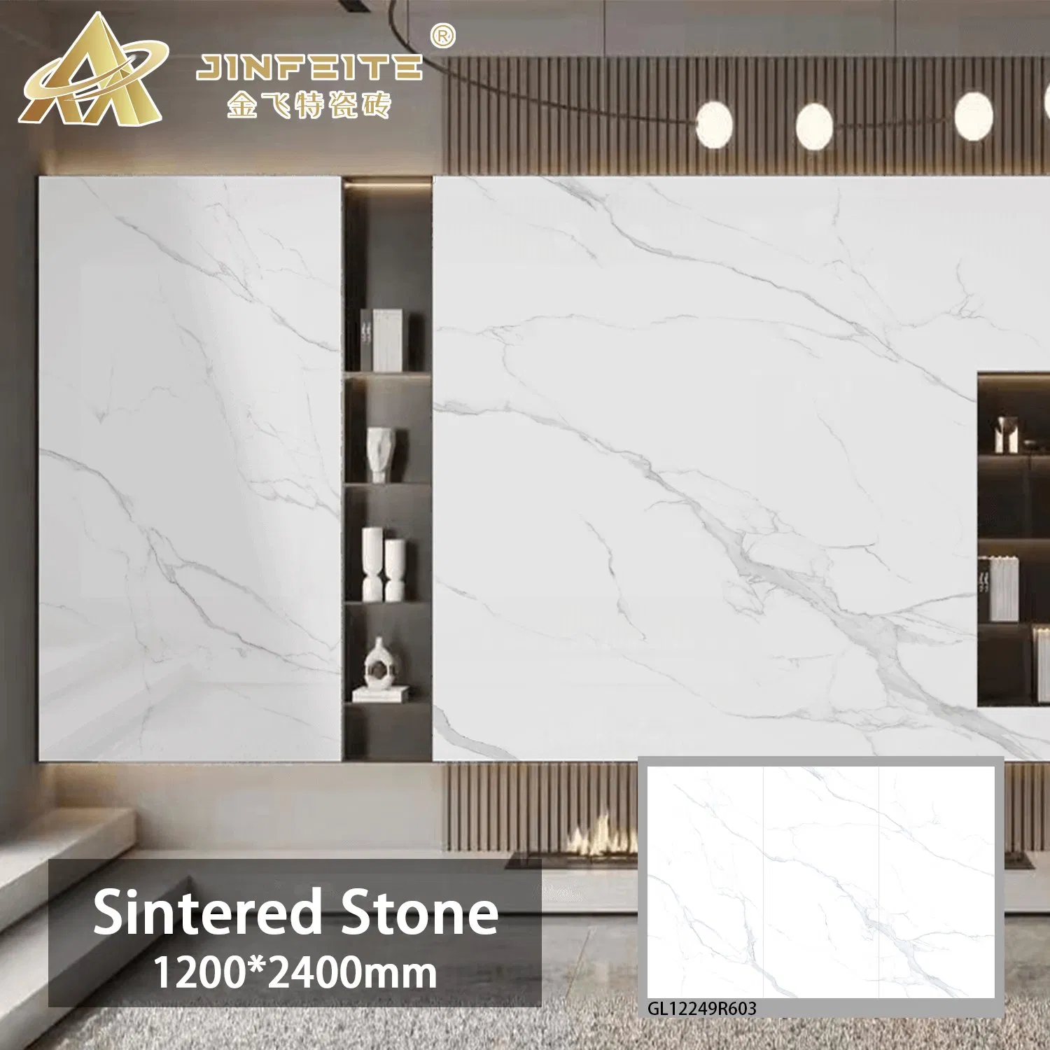 Low Price Good Quality White Marble Carrara Design for Modern Interiors Home Decor