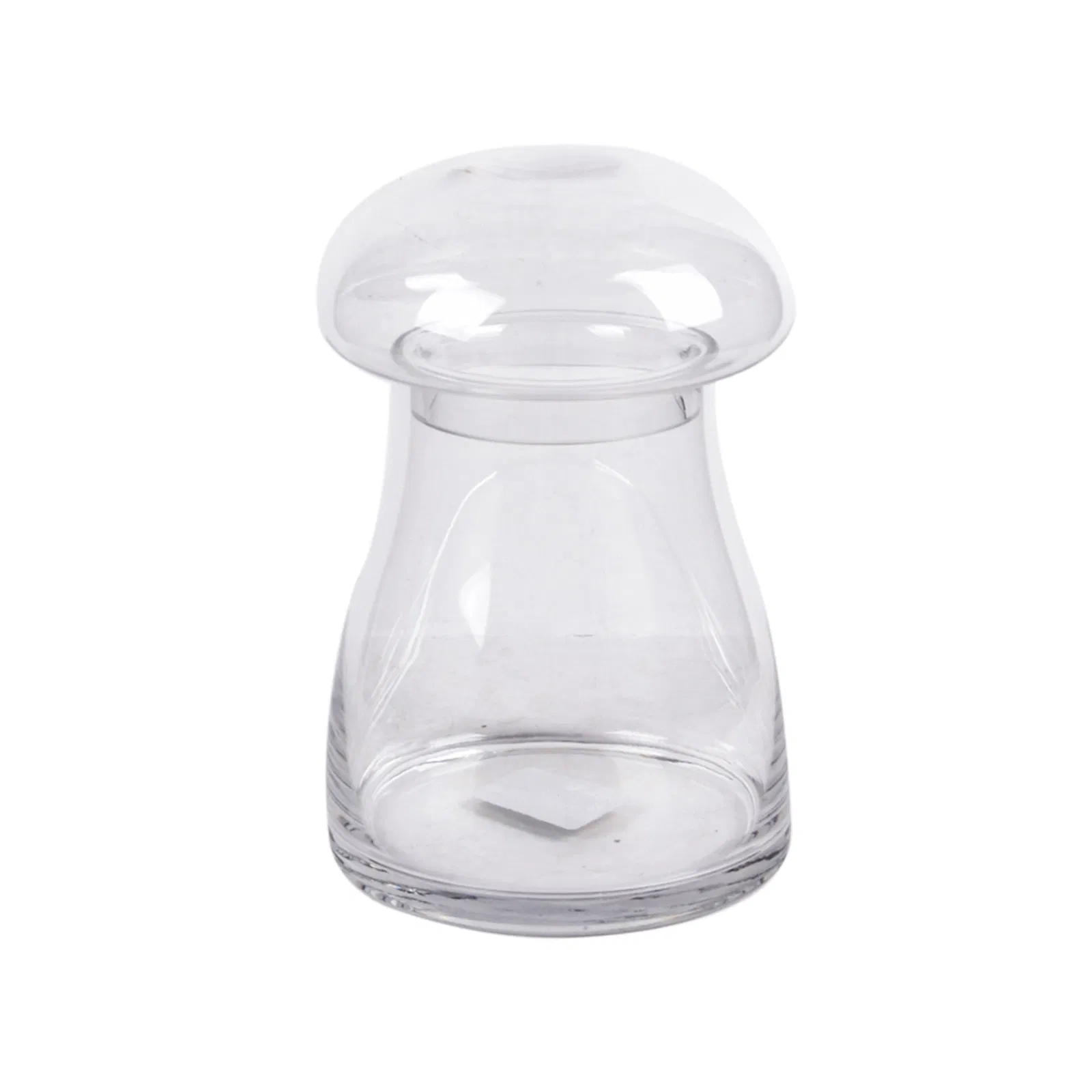 Clear Simple High-Quality Tabletop Round Display Glass Plant Terrarium