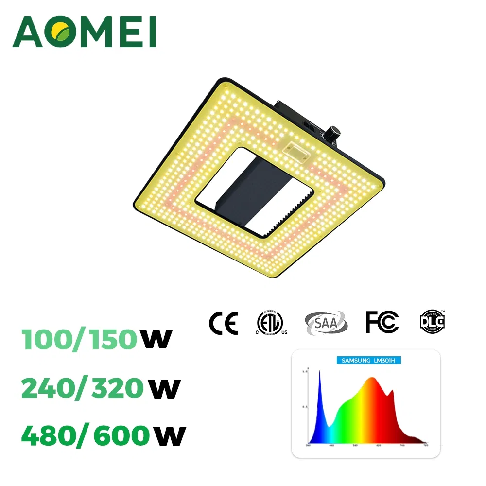 240W Commercial Grade LED Grow Lamp with Group Control Dimming Samsung Chips