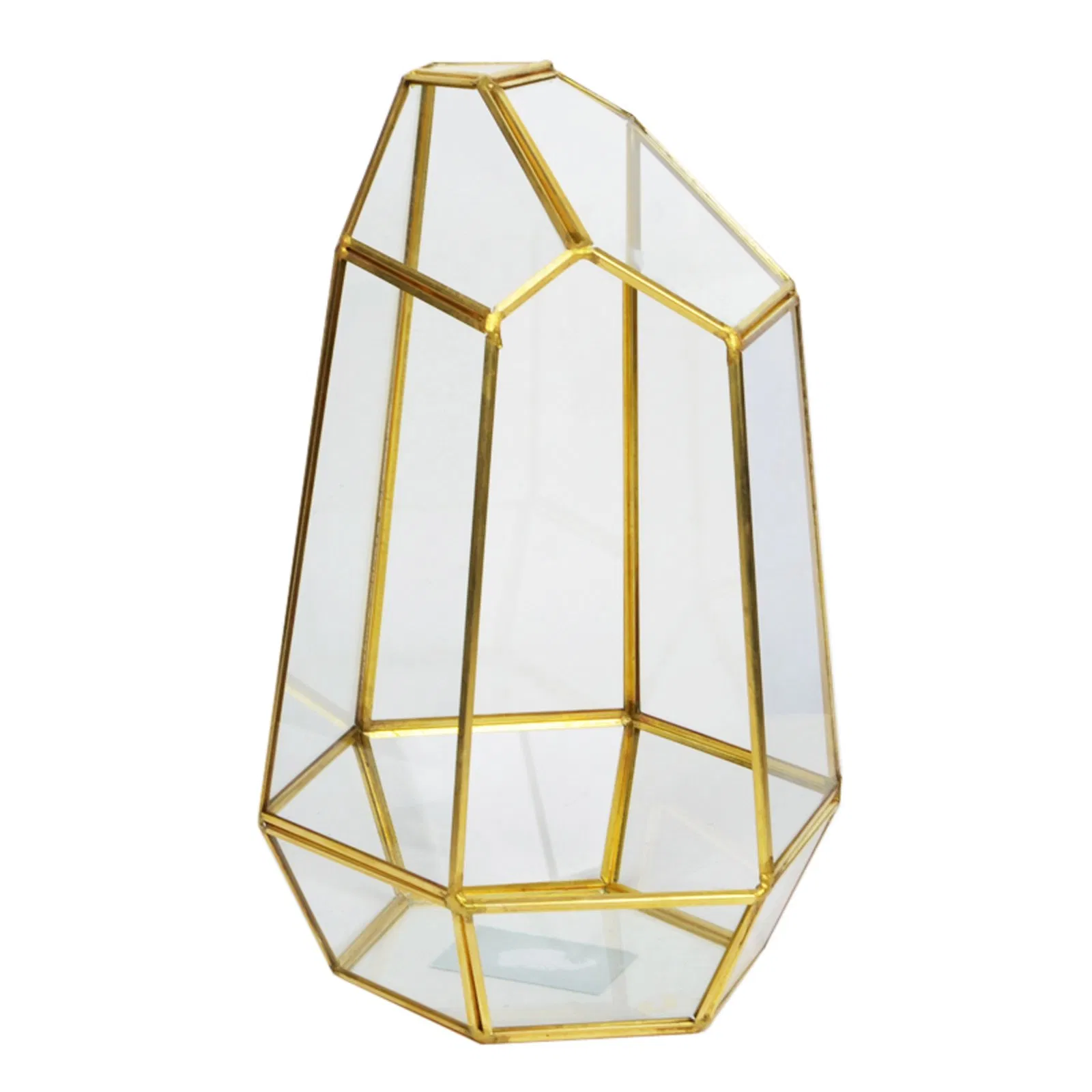 Artistic Indoor Clear Glass Plant Terrarium for Home Decor