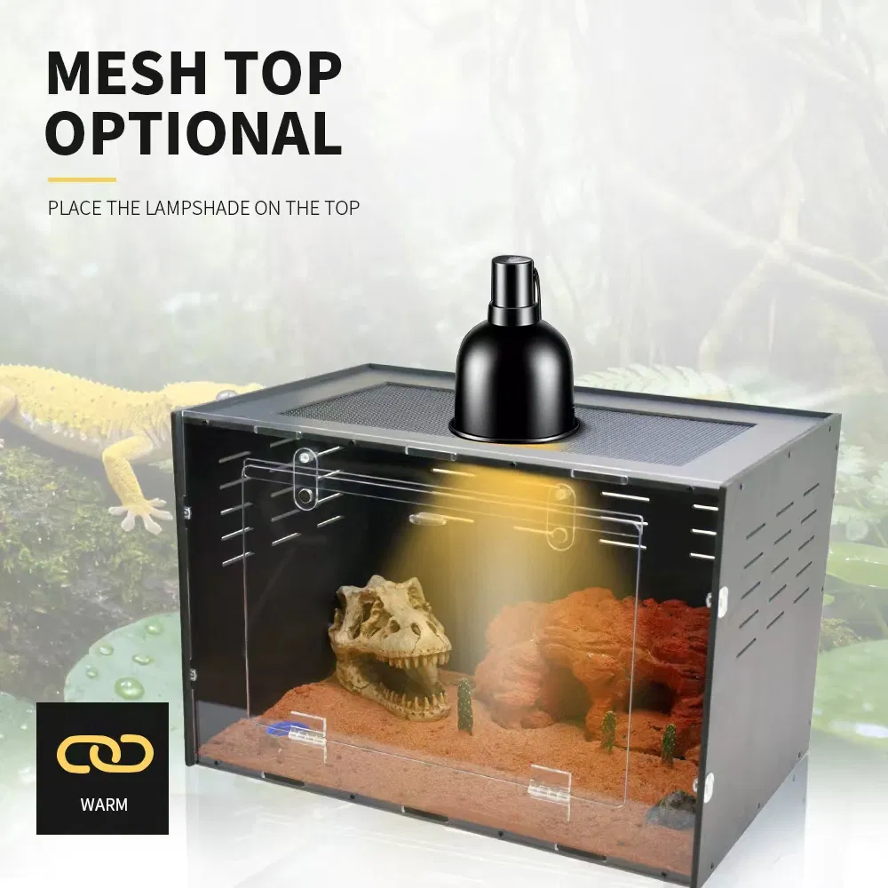 Magnetic Transparent Tarantula Box Acrylic Enclosure Simple Terrarium Insect Tank for Pets Pets Cages Reptile