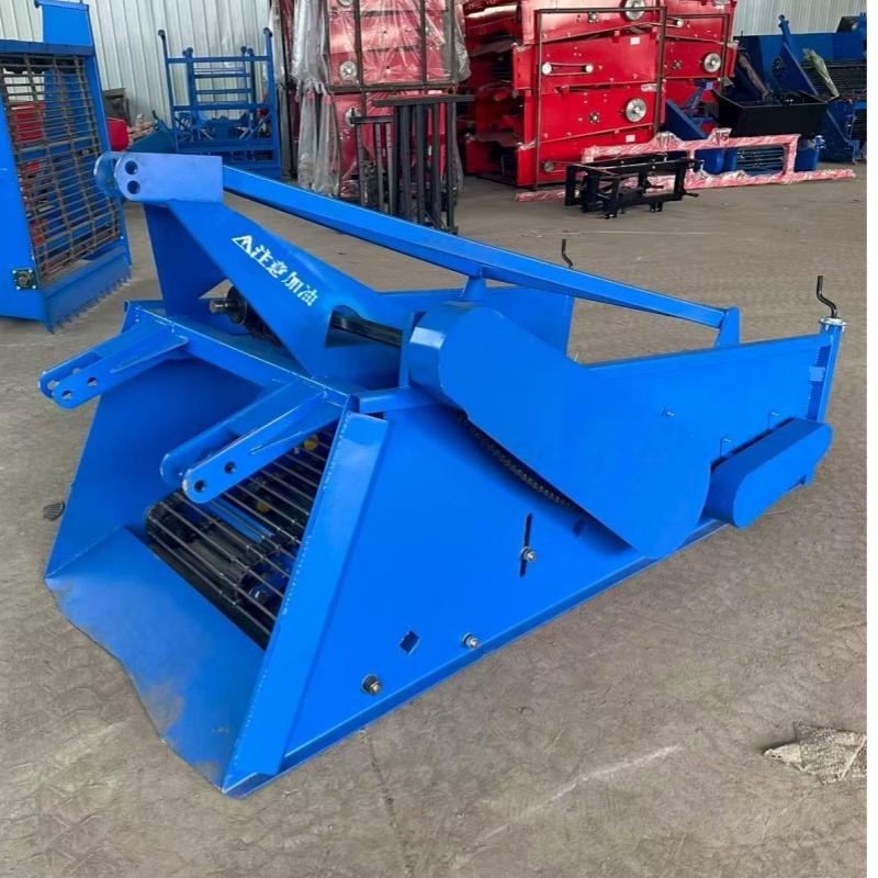 Double-Chain Conveyor Digger for Harvesting Rhizomatous Medicinal Herbs (Angelica Sinensis &amp; Astragalus Membranaceus)