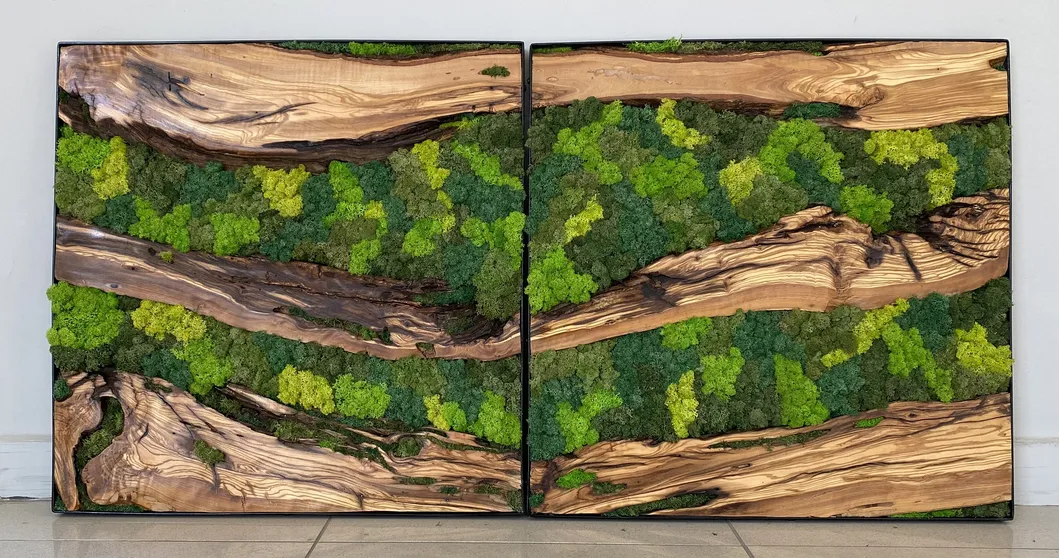 Moss Wall Art