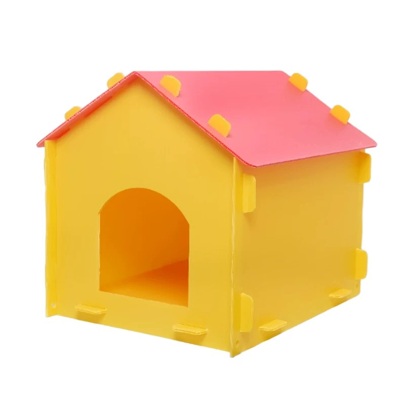 All-Weather Stone Paper Waterproof, Safe, and Easy to Clean Pet Shelter