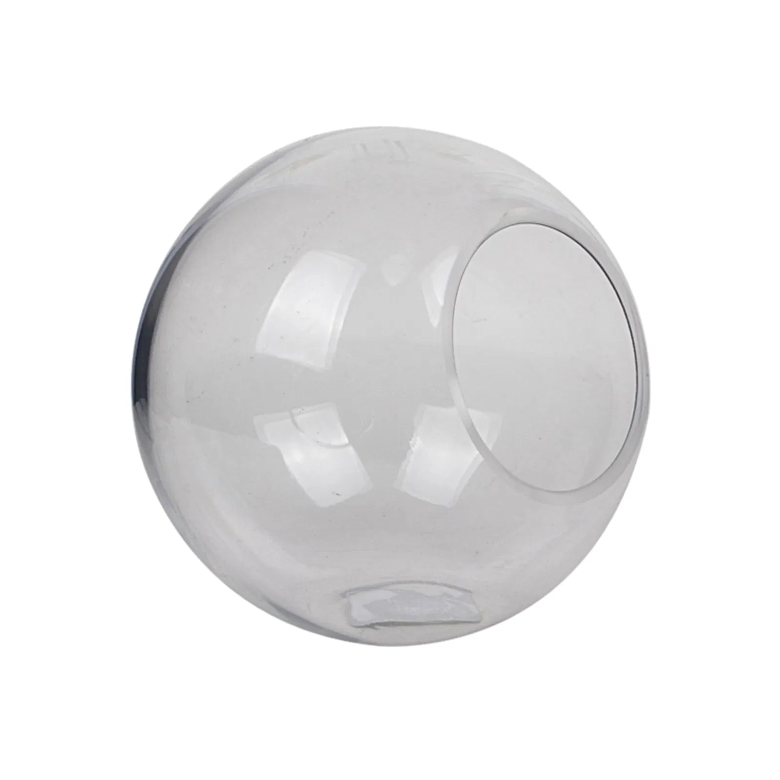 Clear Simple High-Quality Tabletop Round Display Glass Plant Terrarium